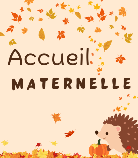 Vacances d'automne : Maternelle 3-5 ans 