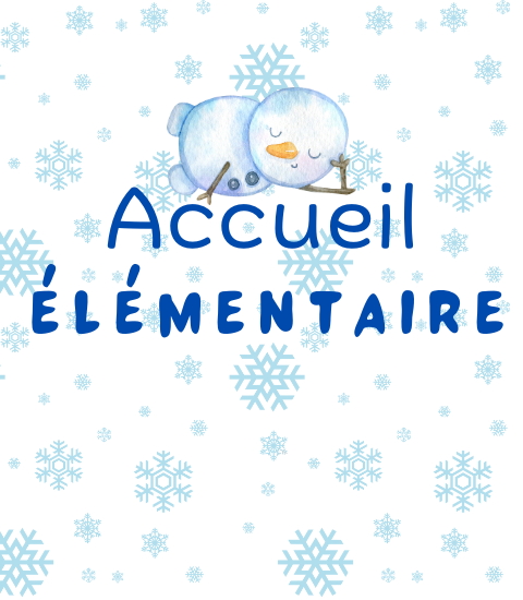 Vacances d'hiver : Elémentaire 6-11ans