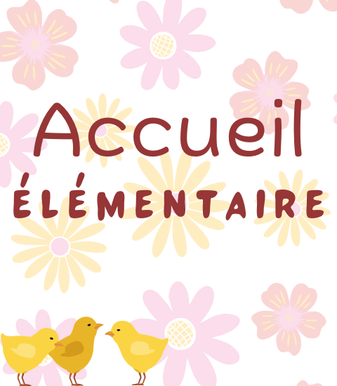 Vacances de printemps  : Elémentaire 6-11ans